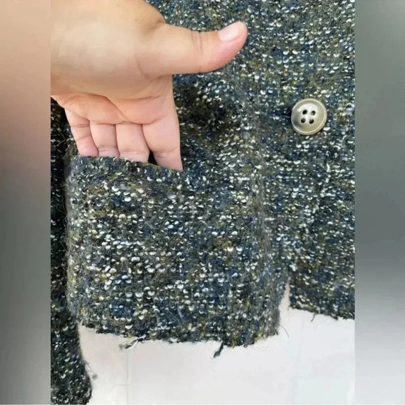 ETOILE ISABEL MARANT Orson Single-Button
Tweed Jacket size 40/8 - Picture 7 of 16